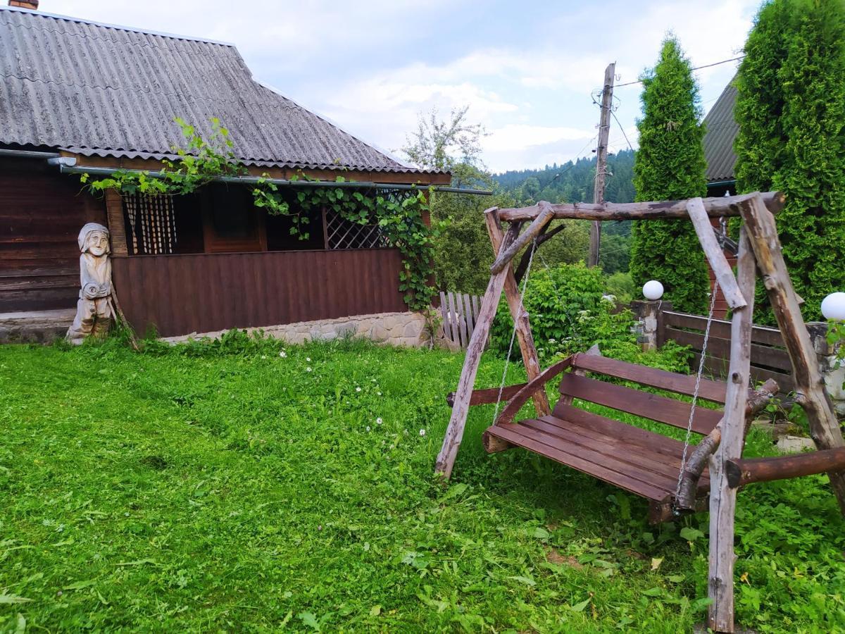 Starovitska Hata - Ethno-Cottage 韦尔霍维纳 外观 照片