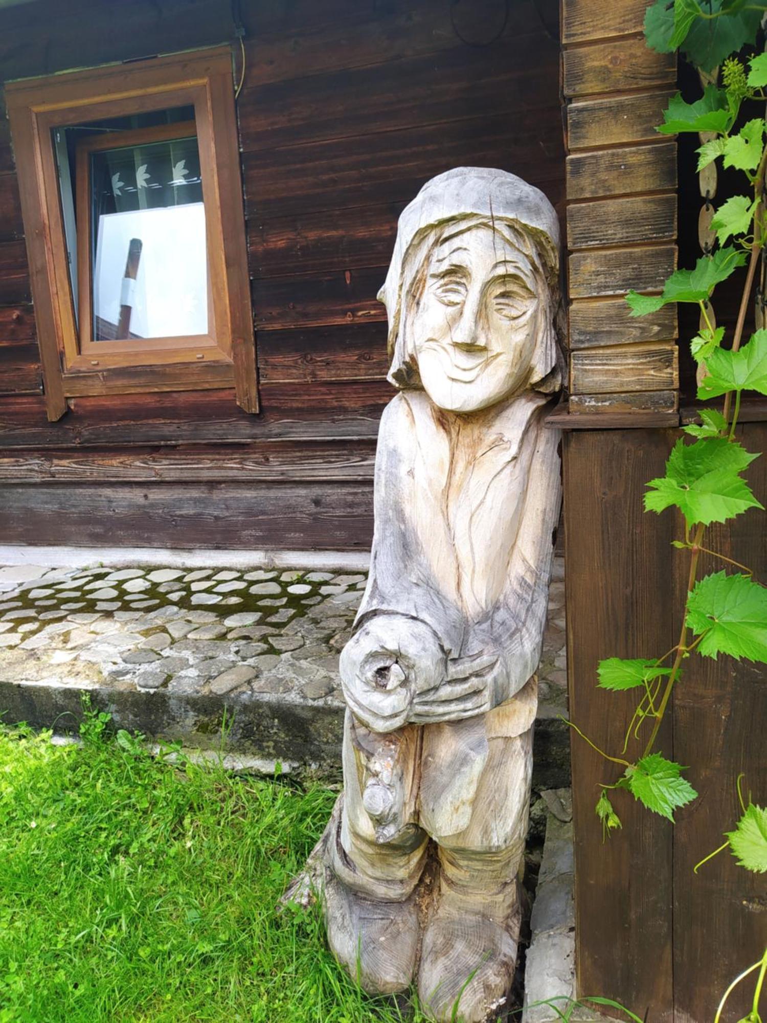 Starovitska Hata - Ethno-Cottage 韦尔霍维纳 外观 照片
