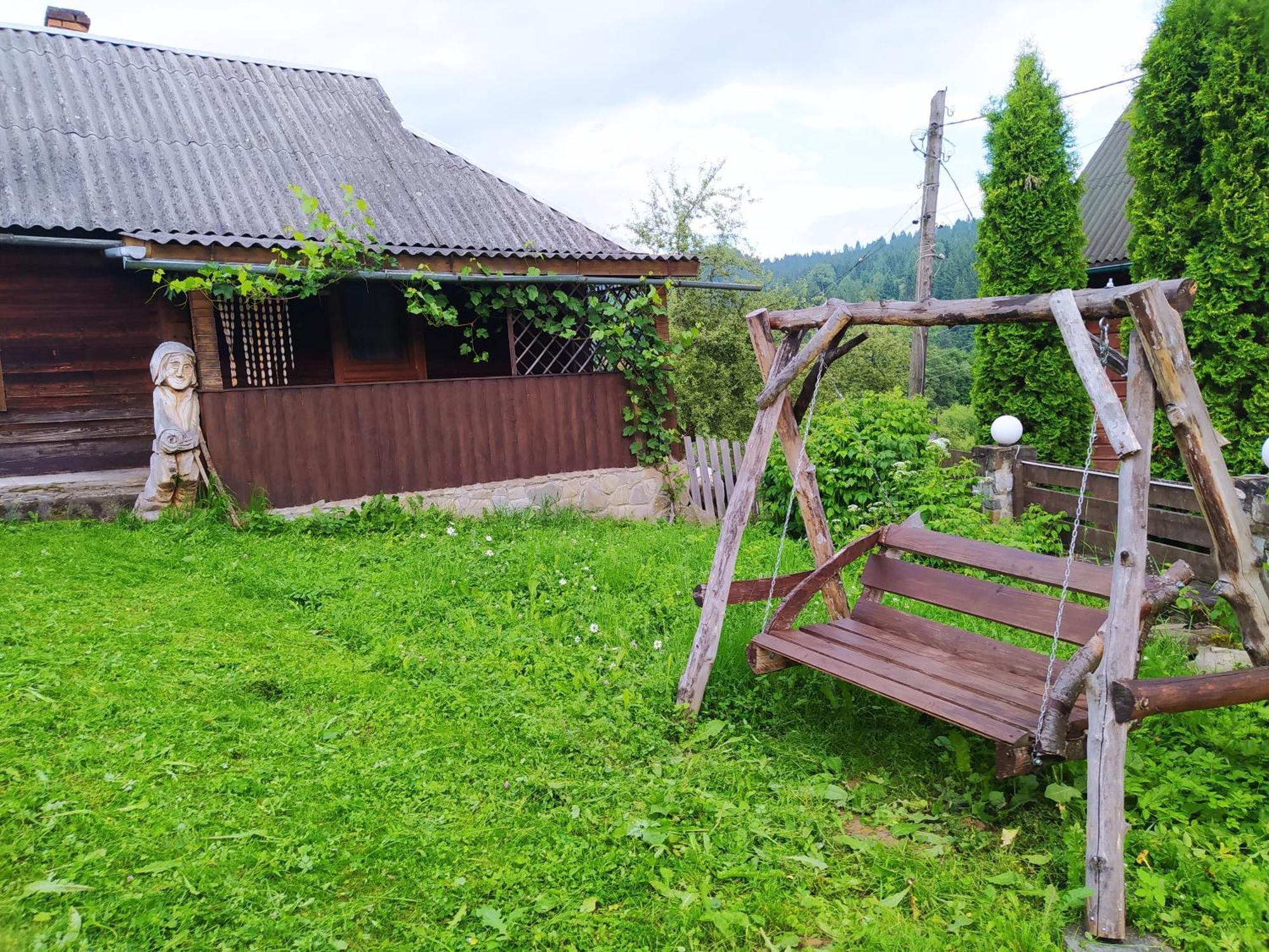 Starovitska Hata - Ethno-Cottage 韦尔霍维纳 外观 照片