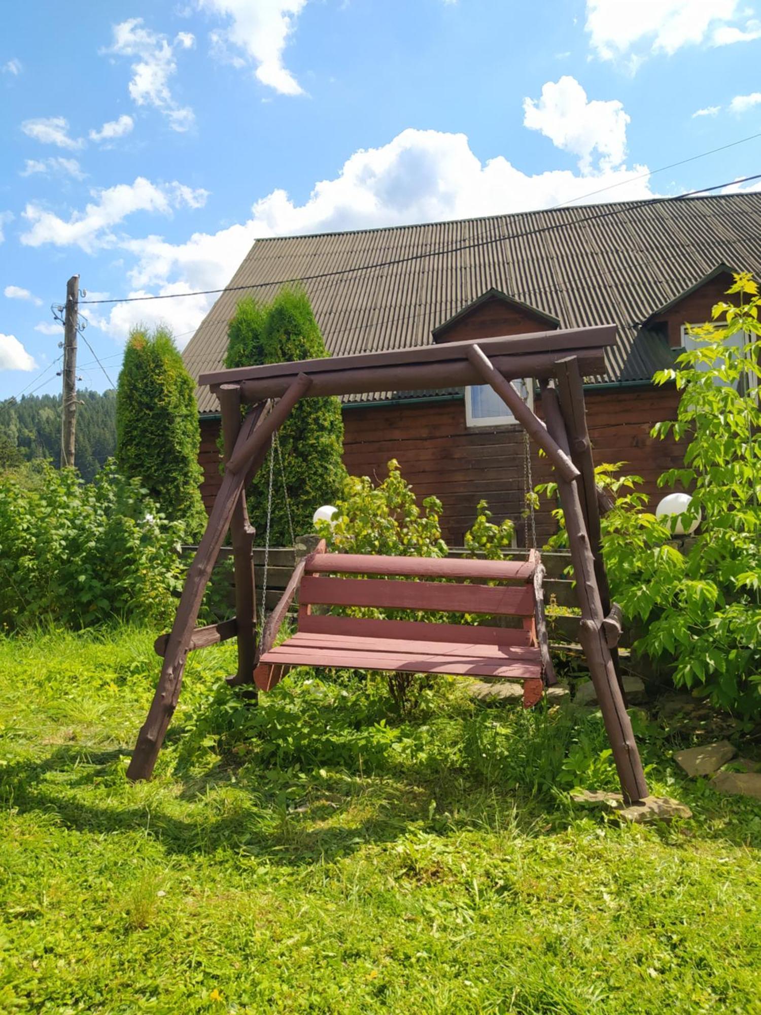 Starovitska Hata - Ethno-Cottage 韦尔霍维纳 外观 照片